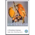 Sverige 2004. Fugle. AFA nr. 2370-73, i postfrisk sammentryk stemplet  hæfte FDC parstykkke