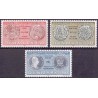 1980. Gamle danske mønter. AFA nr. 708-10 postfrisk   Stemplet FDC