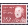 1982. Steen Steensen Blicher AFA nr. 759 postfrisk  Stemplet FDC