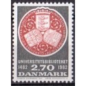 1982. Universitetsbibloteket. AFA nr. 763 postfrisk  Stemplet FDC