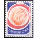 1983. Verdenskommunikationsåret. AFA nr. 765 postfrisk  Stemplet FDC