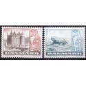 1983. Fællesnordisk udgave. AFA nr. 769-70 postfrisk  Stemplet FDC