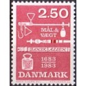 1983. Måling og vejning. AFA nr. 780 postfrisk  Stemplet FDC