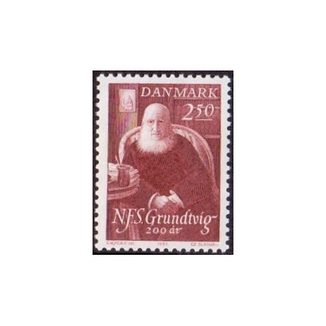1983. N.F.S Grundtvig. AFA nr. 787 postfrisk  Stemplet FDC