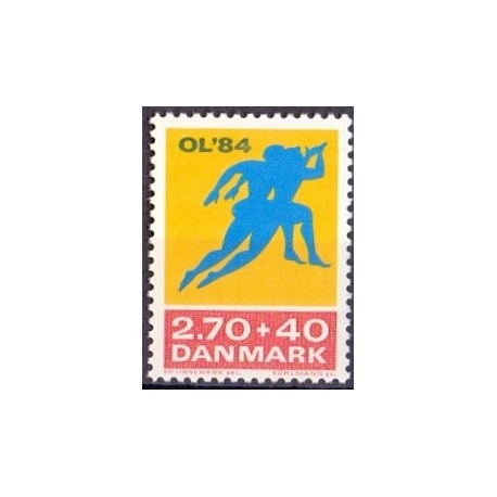 1984. WM i Billiard. AFA nr. 797 postfrisk  Stemplet FDC