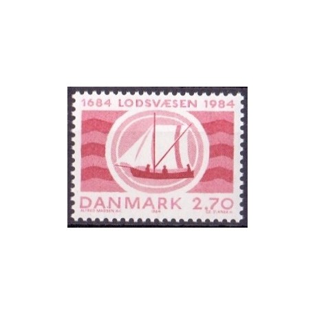 1984. Søkortarkivet. AFA nr. 799 postfrisk Stemplet FDC