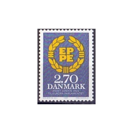1984. Valg til Europaparlamentet. AFA nr. 801 postfrisk Stemplet FDC