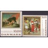 1984. Malerkunst. AFA nr. 816-17 postfrisk  Stemplet FDC