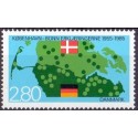 1985. København-Bonn erklæringen. AFA nr. 826 postfrisk  Stemplet FDC