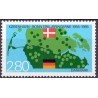 1985. København-Bonn erklæringen. AFA nr. 826 postfrisk  Stemplet FDC