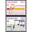 1985. Europamærker / CEPT. AFA nr. 829-30 postfrisk  Stemplet FDC