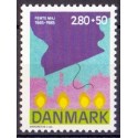 1985. 40-Året for befrielsen AFA nr. 831 postfrisk   Stemplet FDC