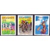 1985. Sport. AFA nr. 836-38 postfrisk  Stemplet FDC