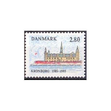 1985. Kronborg. AFA nr. 840 postfrisk   Stemplet FDC
