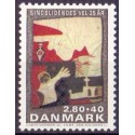 1985. Sindslidendes vel. AFA nr. 843 postfrisk    Stemplet FDC