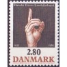1985. Døves Landsforbund. AFA nr. 844 postfrisk    Stemplet FDC