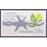 1986. Amnesty International. AFA nr. 850 postfrisk    Stemplet FDC