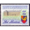 1986. Sorø Akademi 400 år. AFA nr. 856 postfrisk  Stemplet FDC