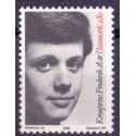 1986. Kronprins Frederik 18 år. AFA nr. 858 postfrisk  Stemplet FDC