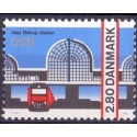 1986. Høje Tåstrup station. AFA nr. 861 postfrisk  Stemplet FDC