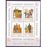 1986. Hafnia 87 Blok III. AFA nr. 869 postfrisk  Stemplet FDC