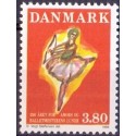 1986. Amor og balletmesteren. AFA nr. 873 postfrisk   Stemplet FDC