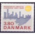 1986. OECD 25 år. AFA nr. 875 postfrisk   Stemplet FDC