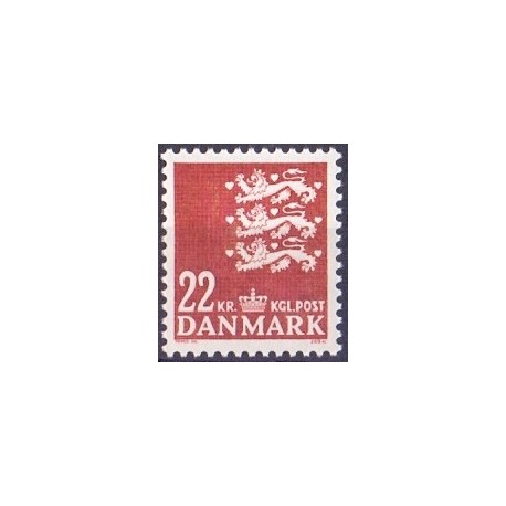 1987. Suppleringsværdi. AFA nr. 876 postfrisk  Stemplet FDC
