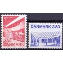 1987. Europamærker / CEPT. AFA nr. 882-83 postfrisk   Stemplet FDC