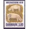 1987. Andersslagteri 100 år. AFA nr. 886 postfrisk  Stemplet FDC