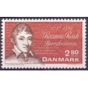 1987. Rasmus Rask. AFA nr. 892 postfrisk  Stemplet FDC
