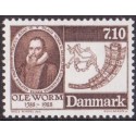1988. Ole Worm. AFA nr. 905 postfrisk   Stemplet FDC