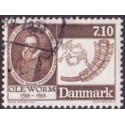 1988. Ole Worm. AFA nr. 905 postfrisk   Stemplet FDC