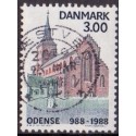1988. Odense by 1000 år. AFA nr. 906 postfrisk   Stemplet FDC