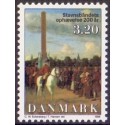 1988. Stavnsbåndets ophævelse. AFA nr. 910 postfrisk  Stemplet FDC