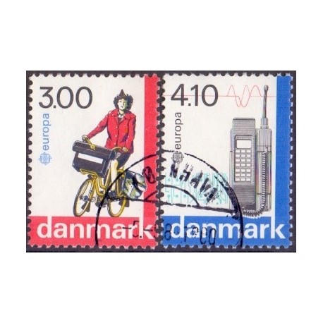1988. Europamærker / CEPT. AFA nr. 911-12 postfrisk  Stemplet FDC