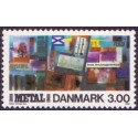 1988. Dansk Metal 100 år. AFA nr. 915 postfrisk    Stemplet FDC