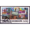1988. Dansk Metal 100 år. AFA nr. 915 postfrisk    Stemplet FDC