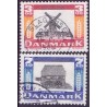 1988. Danske møller. AFA nr. 919-20 postfrisk    Stemplet FDC