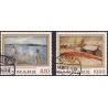 1988. Malerimærker. AFA nr. 921-22 postfrisk   Stemplet FDC
