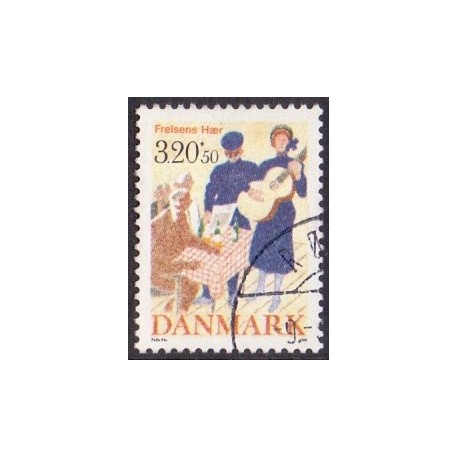 1989. Frelsens Hær. AFA nr. 933 postfrisk   Stemplet FDC