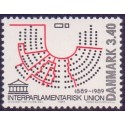 1989. Interparlamentarisk union. AFA nr. 941 postfrisk   Stemplet FDC