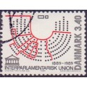 1989. Interparlamentarisk union. AFA nr. 941 postfrisk   Stemplet FDC