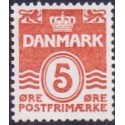 1989. Farveændring. AFA nr. 943 postfrisk postfrisk   Stemplet FDC