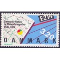 1989. Danmarks Fiskeri- og Havundersøgelser. AFA nr. 944 postfrisk   Stemplet FDC