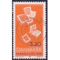 1989. Frimærkets dag 50 år. AFA nr. 951 postfrisk    Stemplet FDC