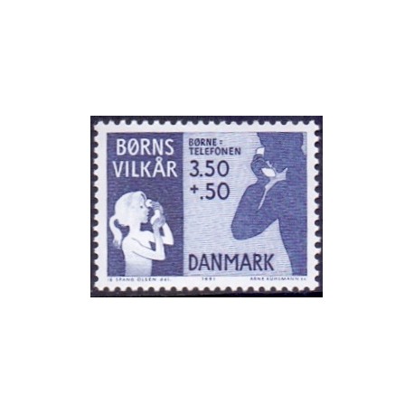 1991. Børne vilkår. AFA nr. 992 postfrisk        Stemplet FDC