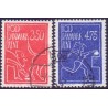 1991. Hold Danmark rent. AFA nr. 1003-04 postfrisk         Stemplet FDC