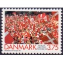 1992. Danmark Europamester i fodbold.  AFA nr. 1024 postfrisk            Stemplet FDC