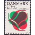 1993. KFUM. AFA nr. 1052 postfrisk      Stemplet FDC